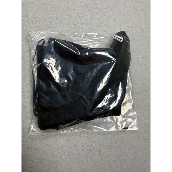 ZARA Black‎ Lace Corset Crop Top Bustier Zipper Straps Size S - Picture 9 of 9